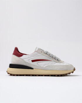 ATHLETA NYLON BIANCO-BORDEAUX