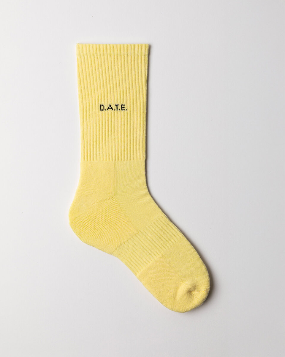 CALZE BASIC GIALLO