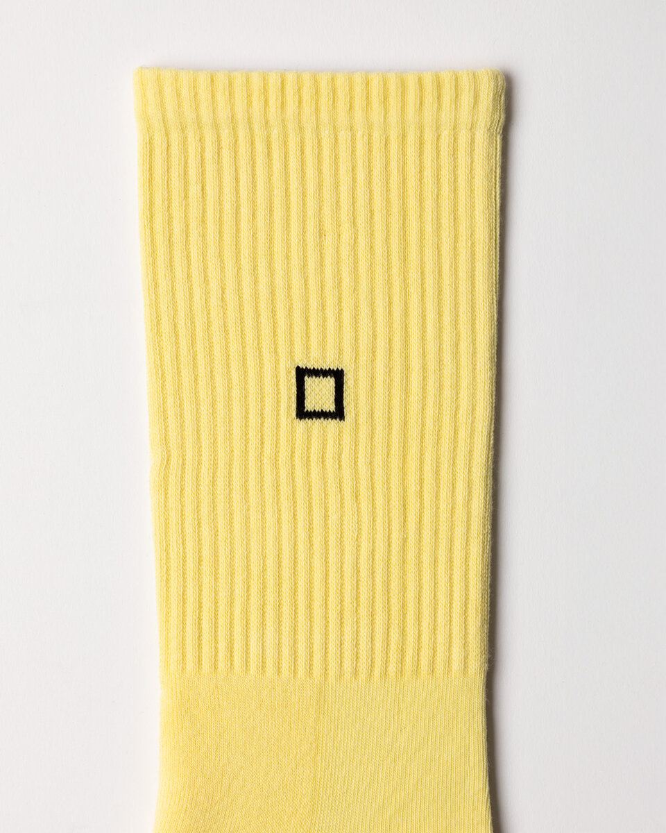 CALZE BASIC GIALLO