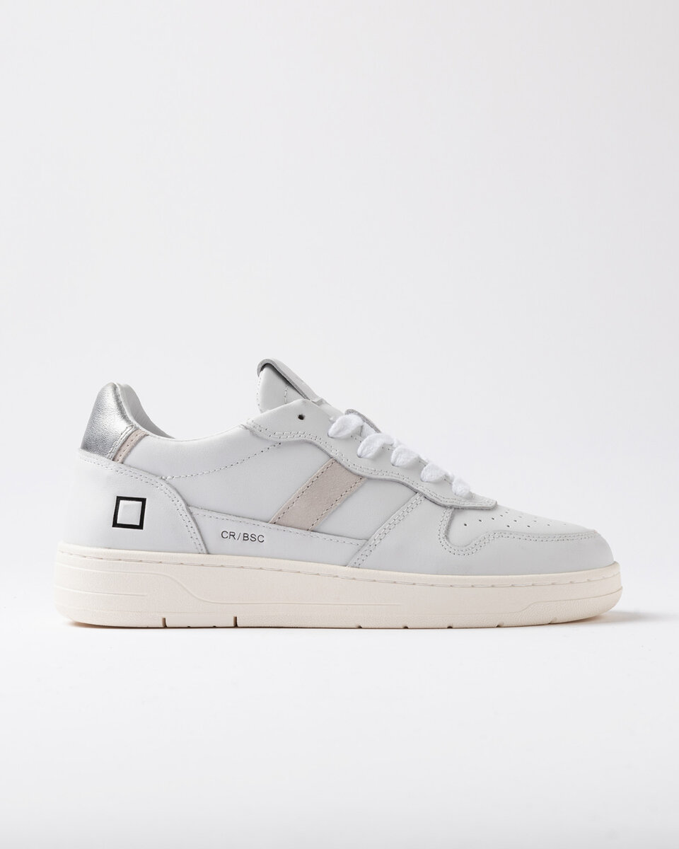 Court 2.0 BASIC BIANCO-ARGENTO