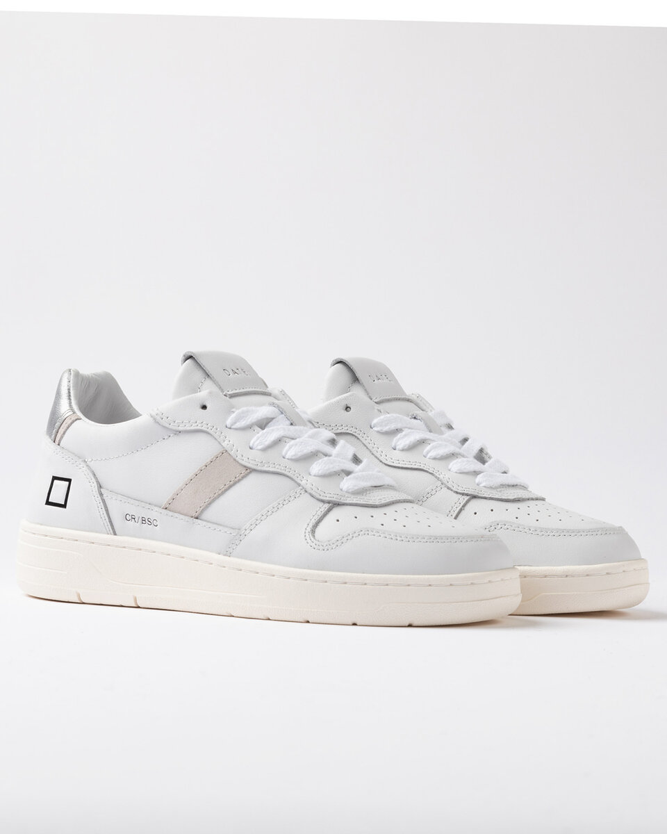 Court 2.0 BASIC BIANCO-ARGENTO