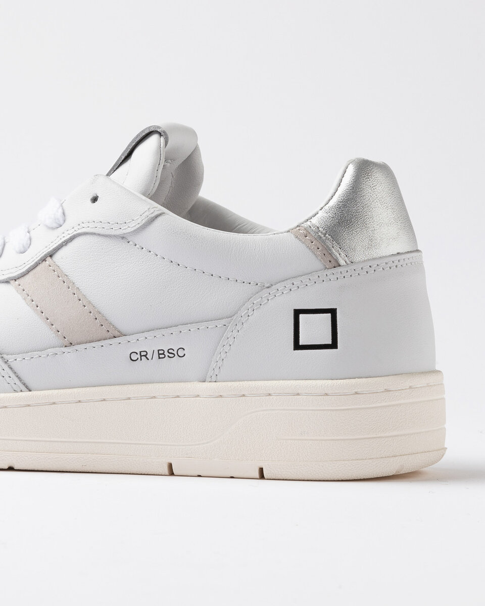Court 2.0 BASIC BIANCO-ARGENTO