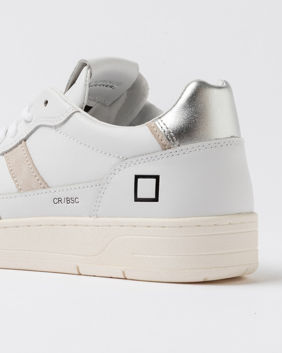 Court 2.0 BASIC BIANCO-ARGENTO