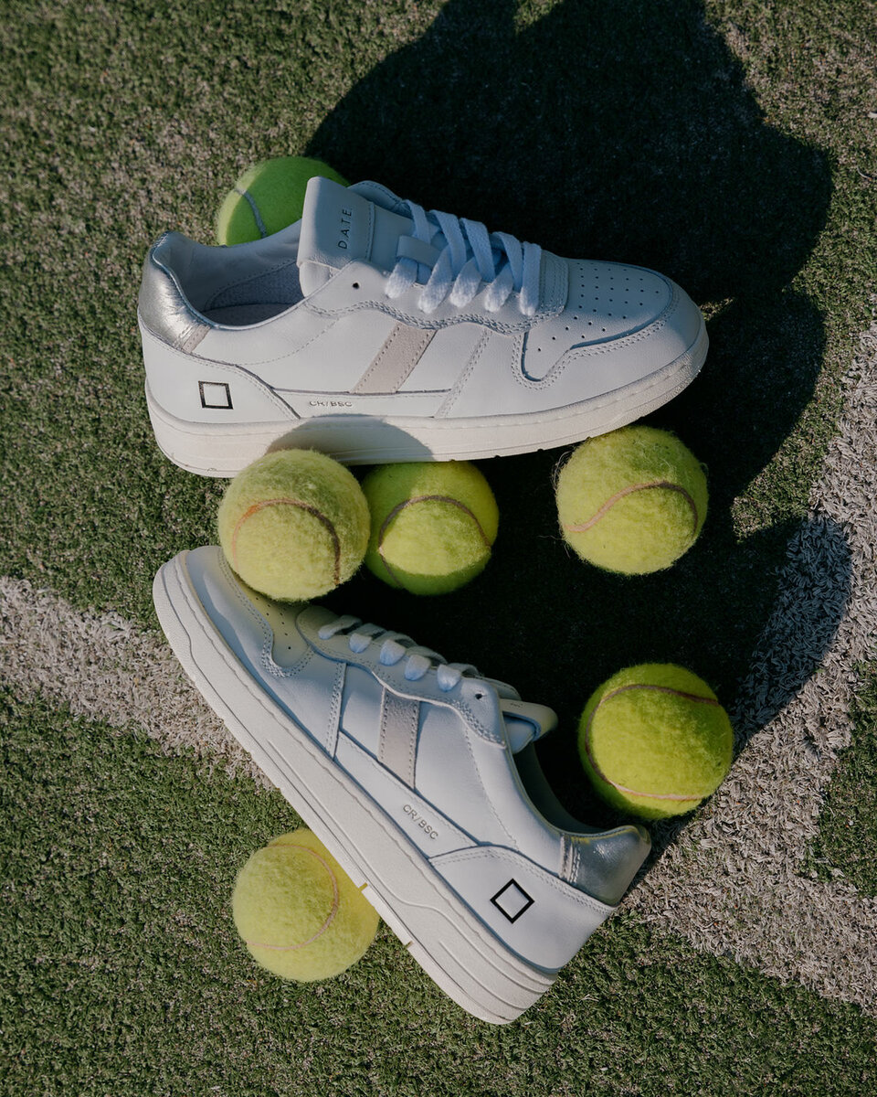 Court 2.0 BASIC BIANCO-ARGENTO