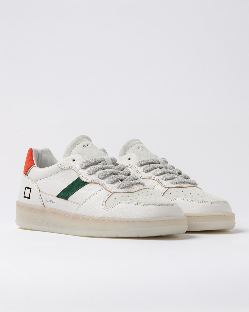 Court 2.0 BIANCO NATURALE-ARANCIONE