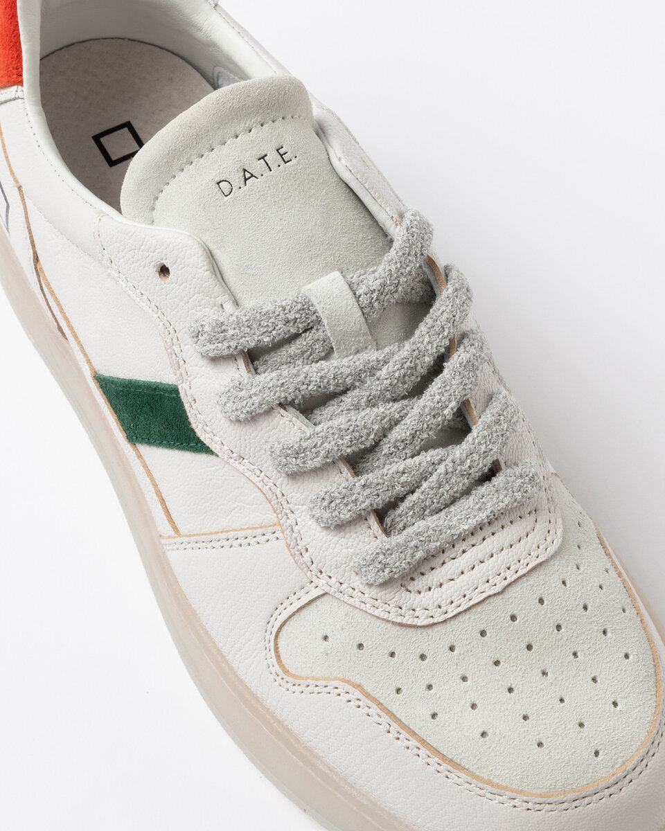 Court 2.0 BIANCO NATURALE-ARANCIONE