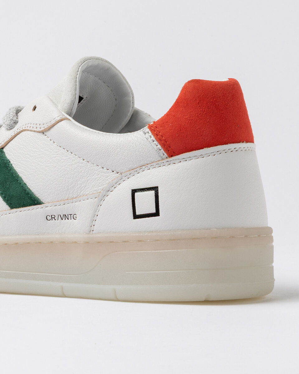 Court 2.0 BIANCO NATURALE-ARANCIONE
