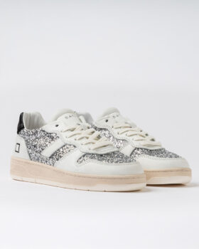 Court 2.0 GLITTER ARGENTO