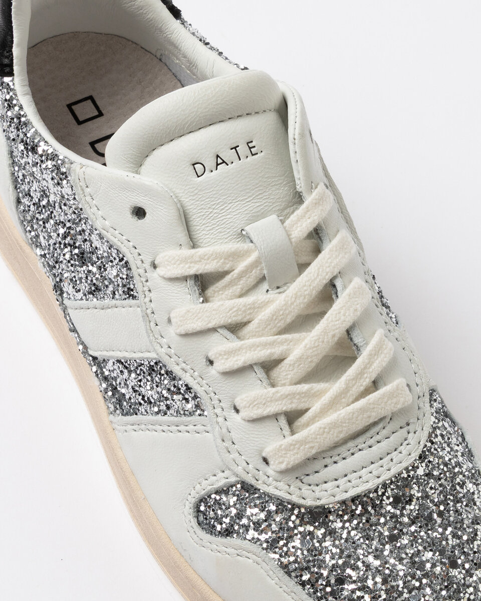 Court 2.0 GLITTER ARGENTO