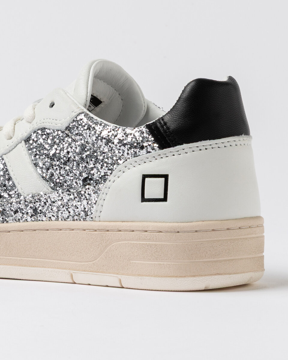 Court 2.0 GLITTER ARGENTO