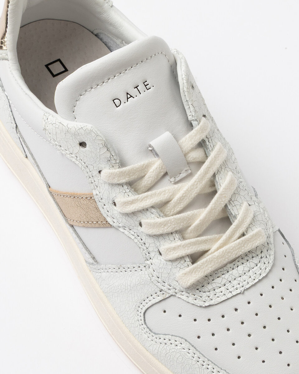 Court 2.0 VINTAGE VITELLO BIANCO-PLATINO