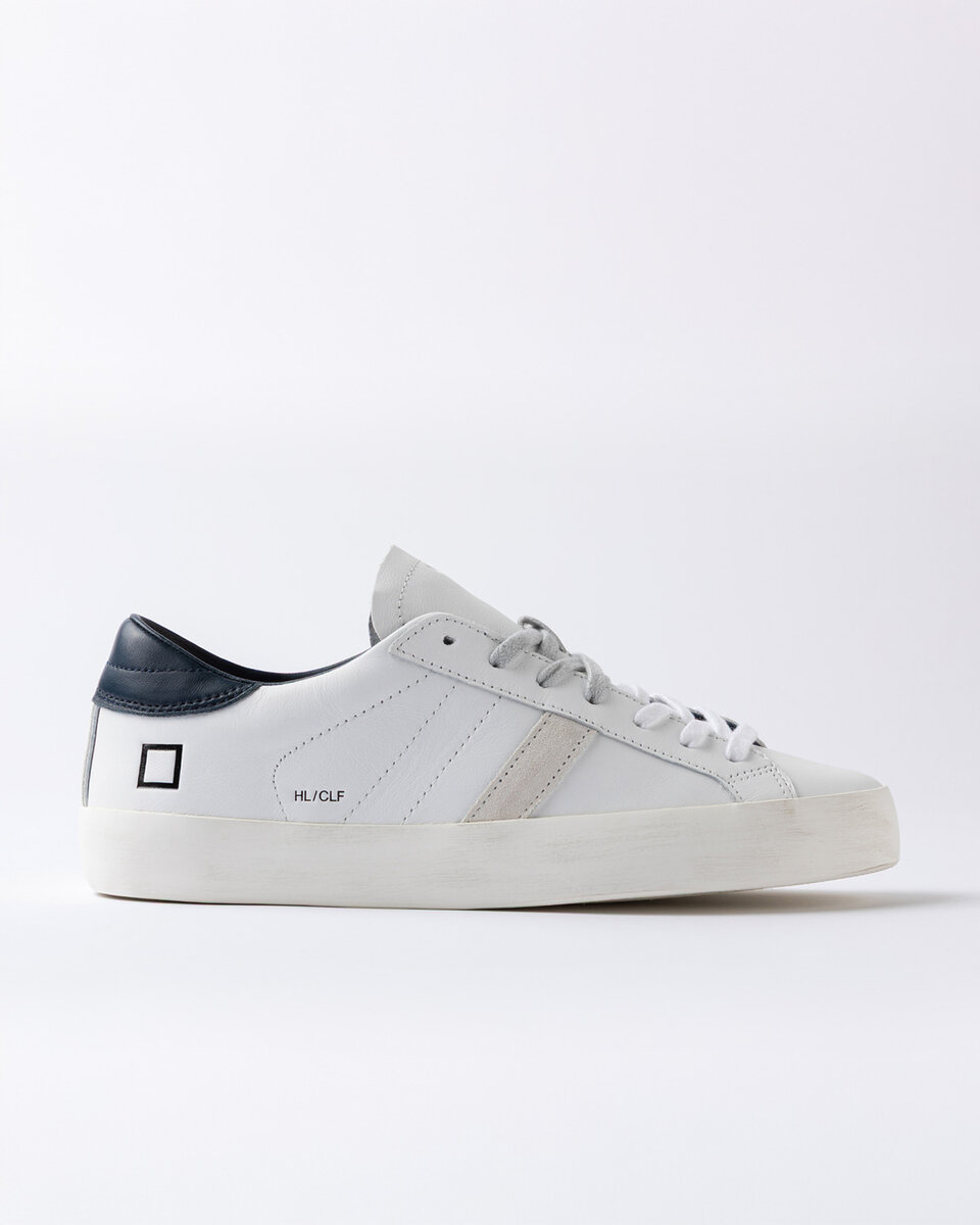 Hill Low Calf BIANCO-BLU