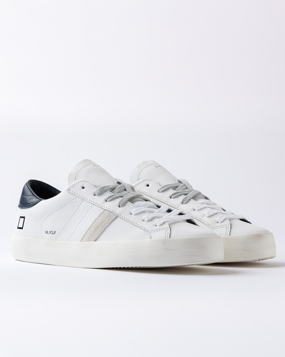 Hill Low Calf BIANCO-BLU