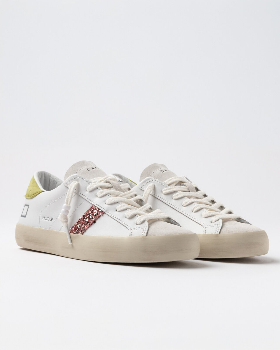 Hill Low Calf BIANCO-KIWI