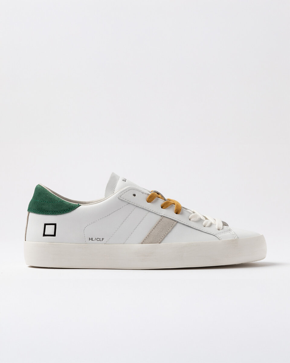 Hill Low Calf BIANCO-VERDE