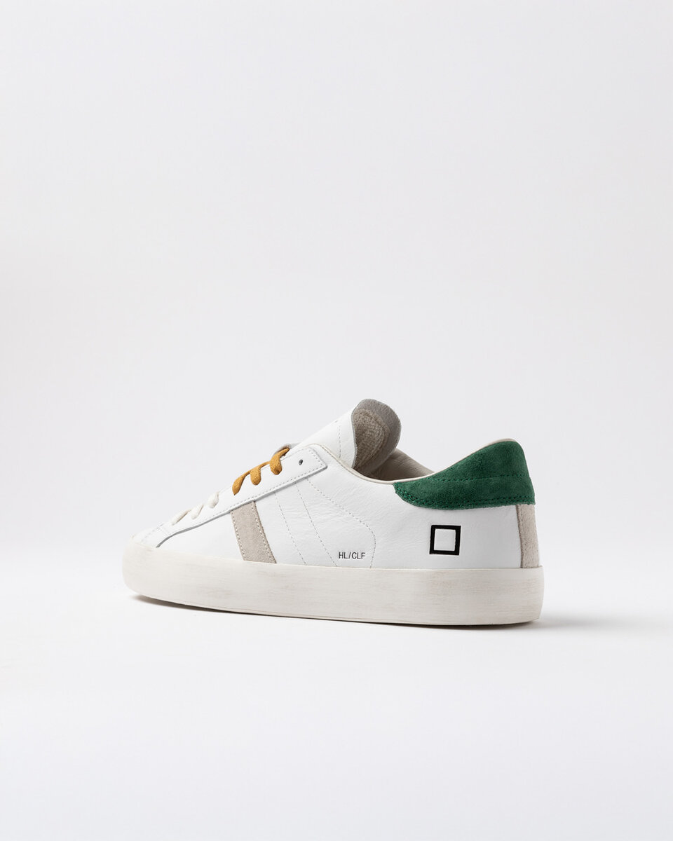 Hill Low Calf BIANCO-VERDE