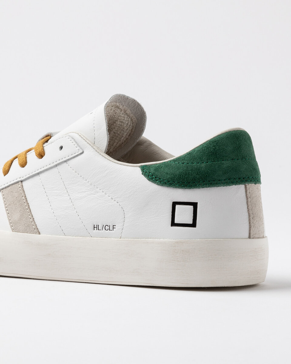 Hill Low Calf BIANCO-VERDE