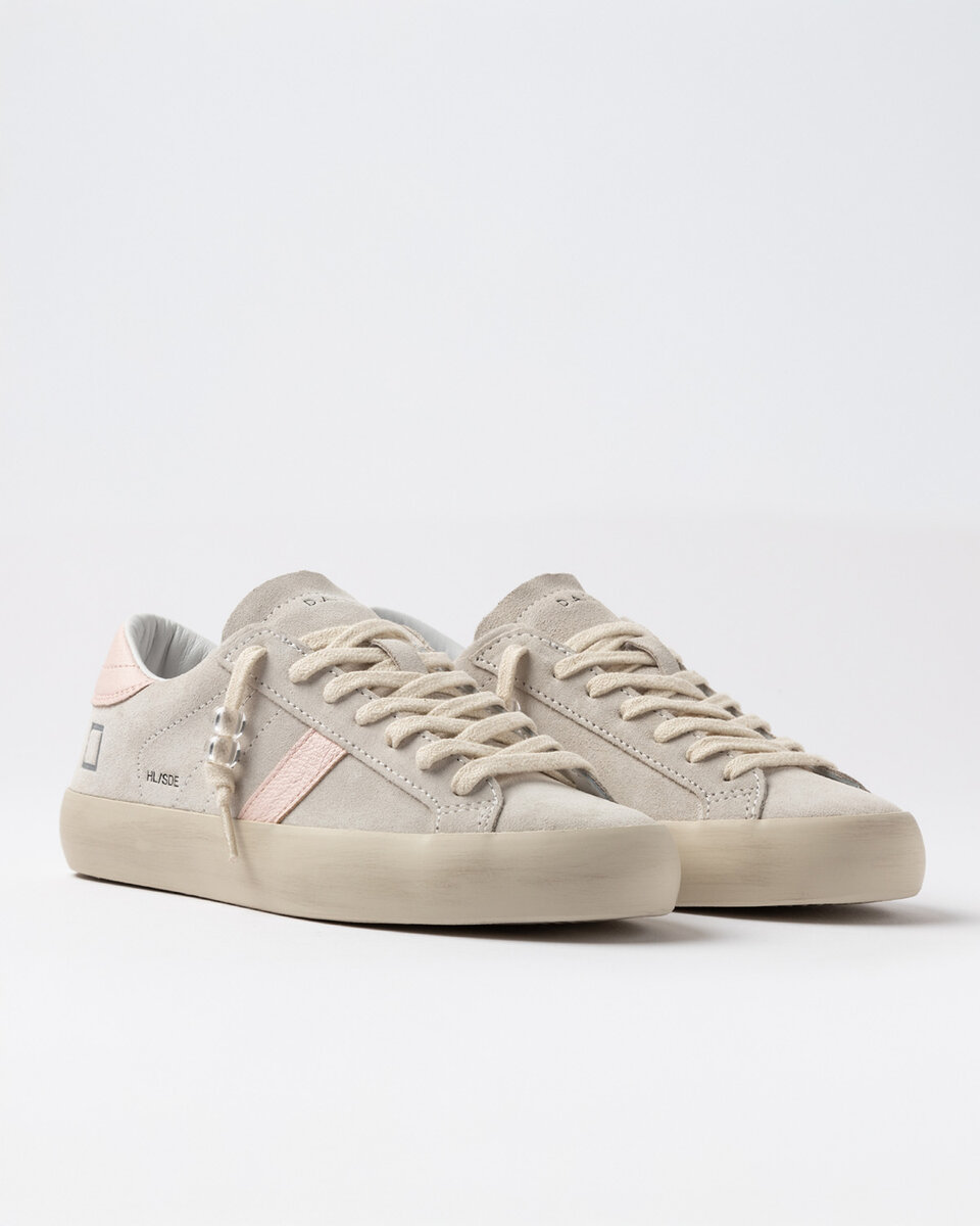 Hill Low IN PELLE SCAMOSCIATA COLORE LATTE
