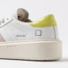 Hill Low PIATTAFORMA BASSA COLORE BIANCO-LIMONE