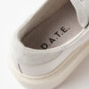 Hill Low PLATFORM BASSA IN PELLE DI VITELLO BIANCO-COOPER