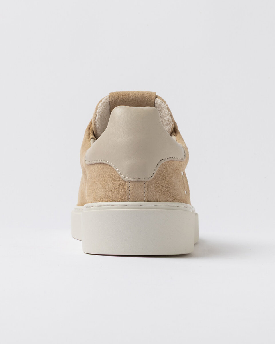 LEVANTE IN PELLE SCAMOSCIATA BEIGE