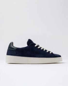 LEVANTE IN PELLE SCAMOSCIATA BLU