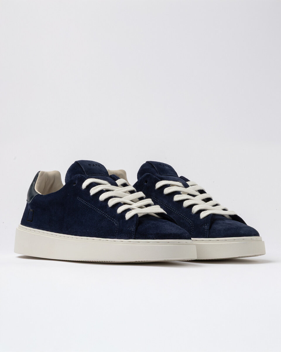 LEVANTE IN PELLE SCAMOSCIATA BLU