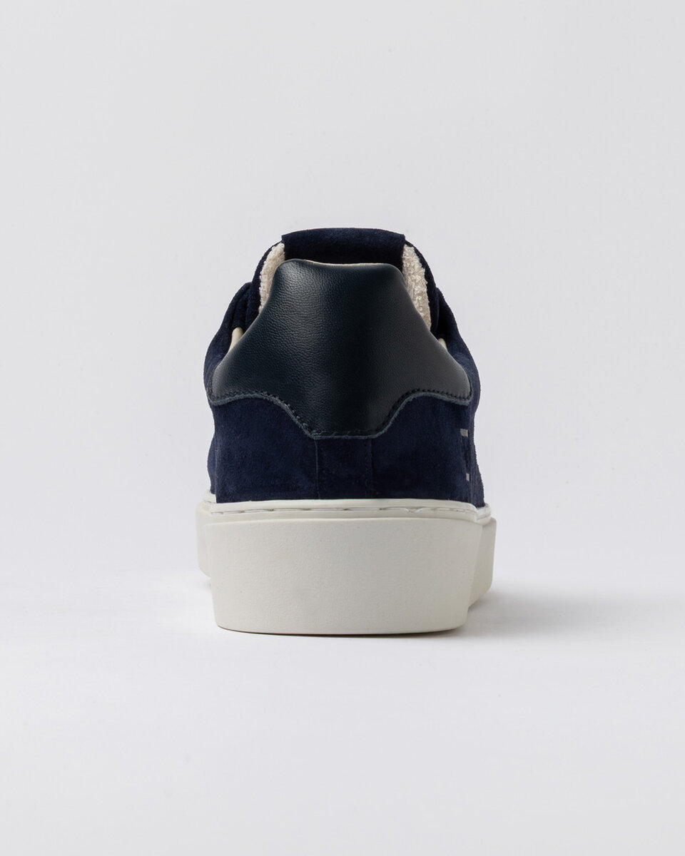 LEVANTE IN PELLE SCAMOSCIATA BLU