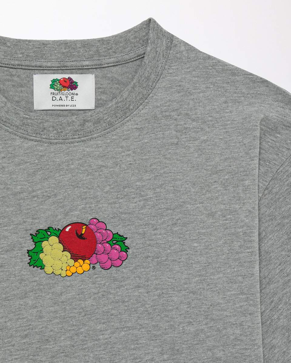 MAGLIETTA FRUIT GRIGIA