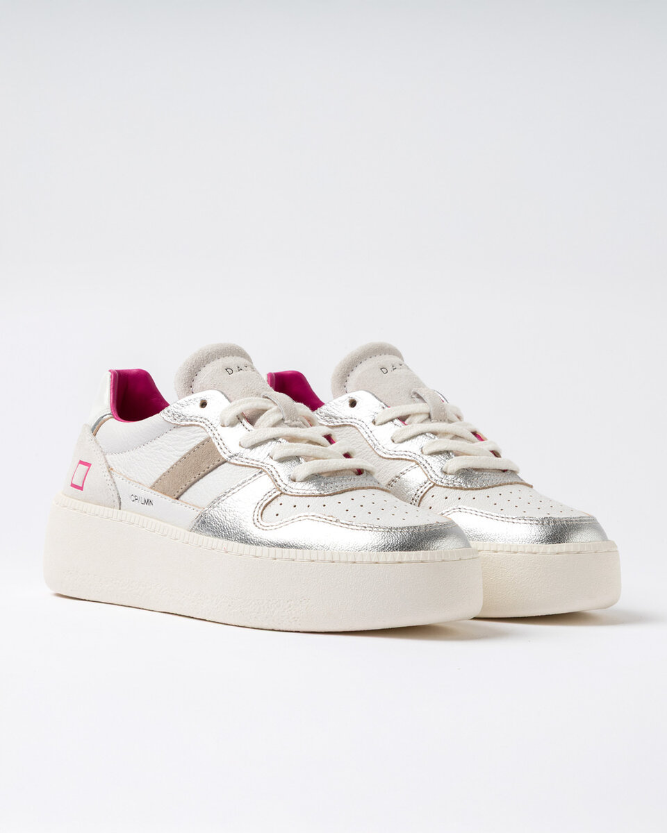 PLATFORM COURT LAMINATA ARGENTO