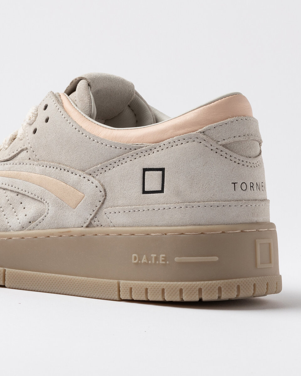TORNEO POP SUEDE BIANCO