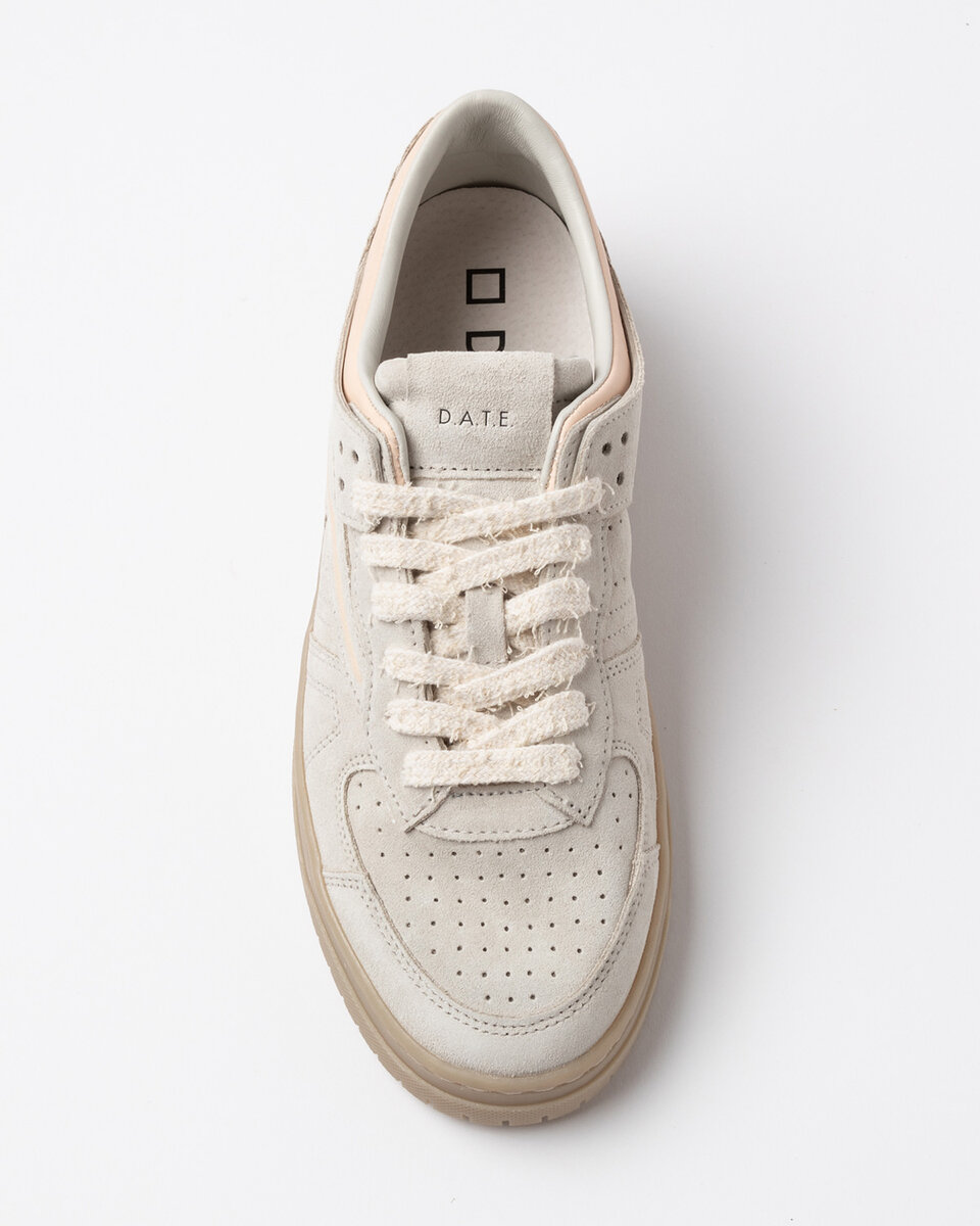TORNEO POP SUEDE BIANCO